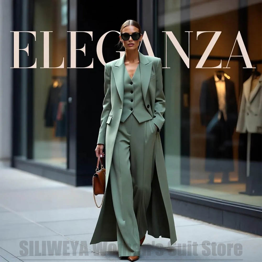 Women Formal Wear Outfits - طقم بدلة نسائية أنيق من ثلاث
