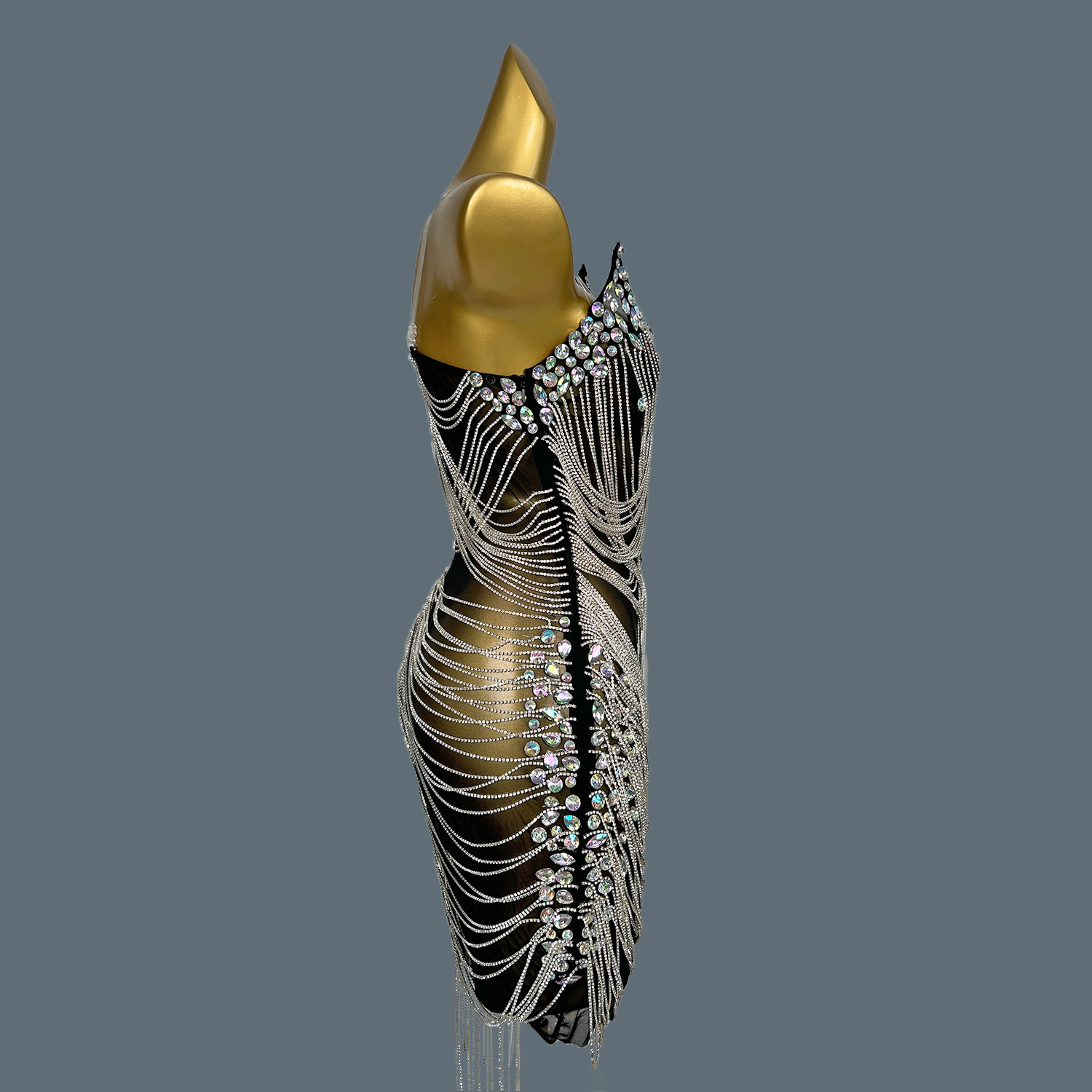Women Luxury Formal Wear - فستان سهرة فاخر لحفلات أعياد الميلاد