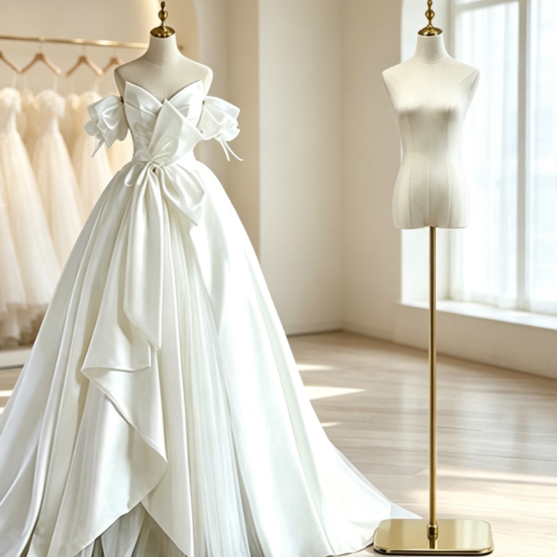Women Formal Wear Shop - حامل عرض مانيكان نسائي لمتجر فساتين