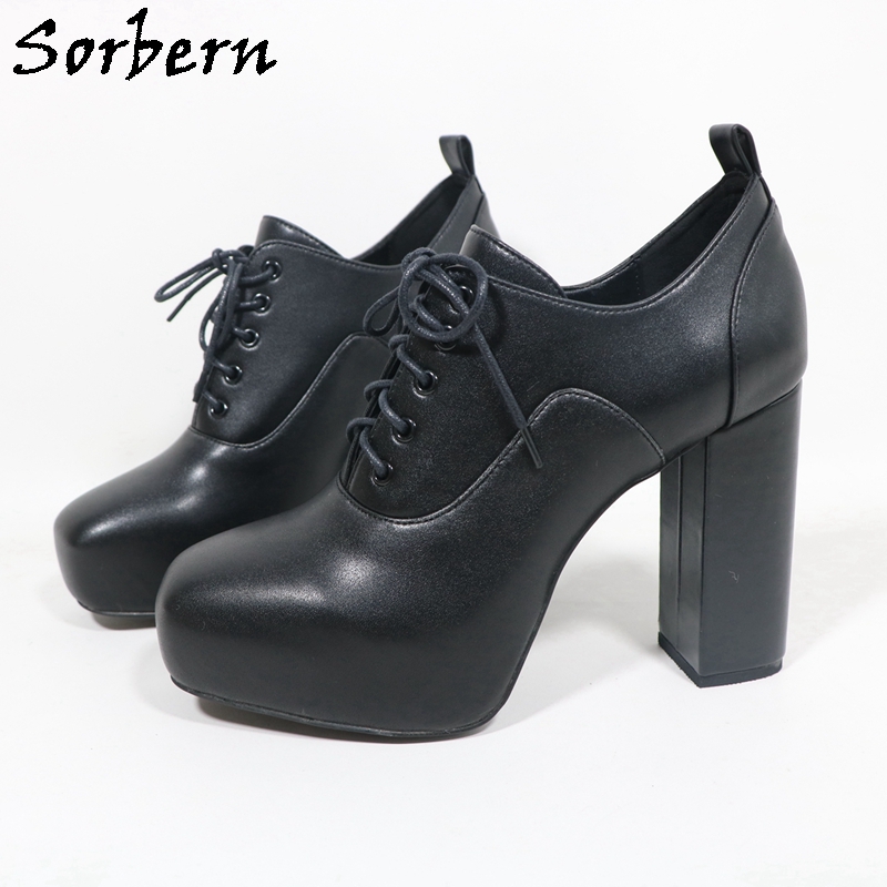 Sorbern للجنسين نمط حذاء بكعب  - مراجعة Pump Heel Block وسعره