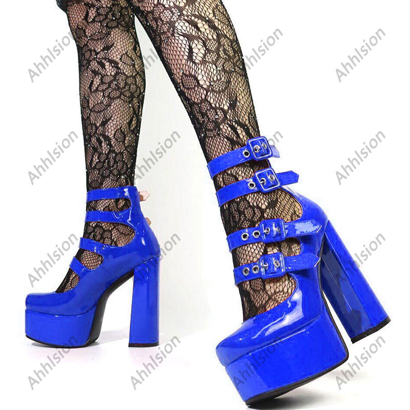 حذاء نسائي من Ahhlsion للربيع  - مراجعة Pump Heel Block وسعره