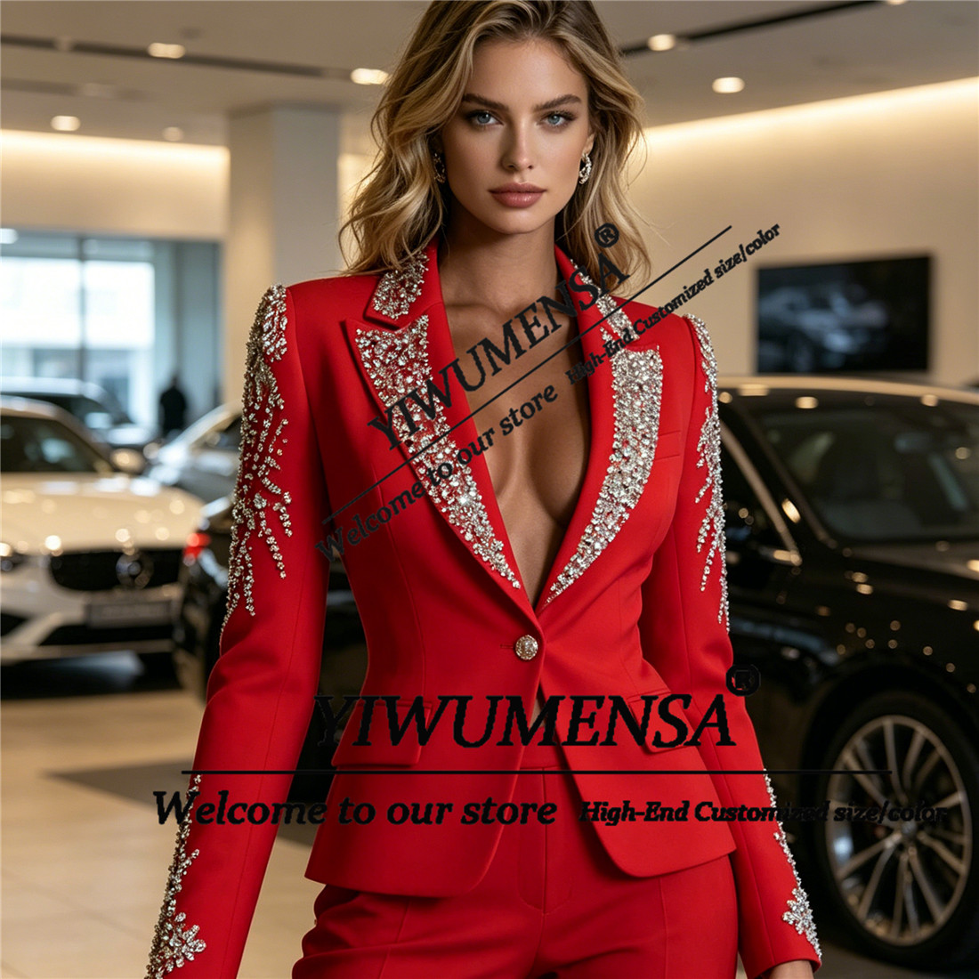 بدلات نسائية فاخرة من قطعتين م - مراجعة Formal Wear Women Us وسعره
