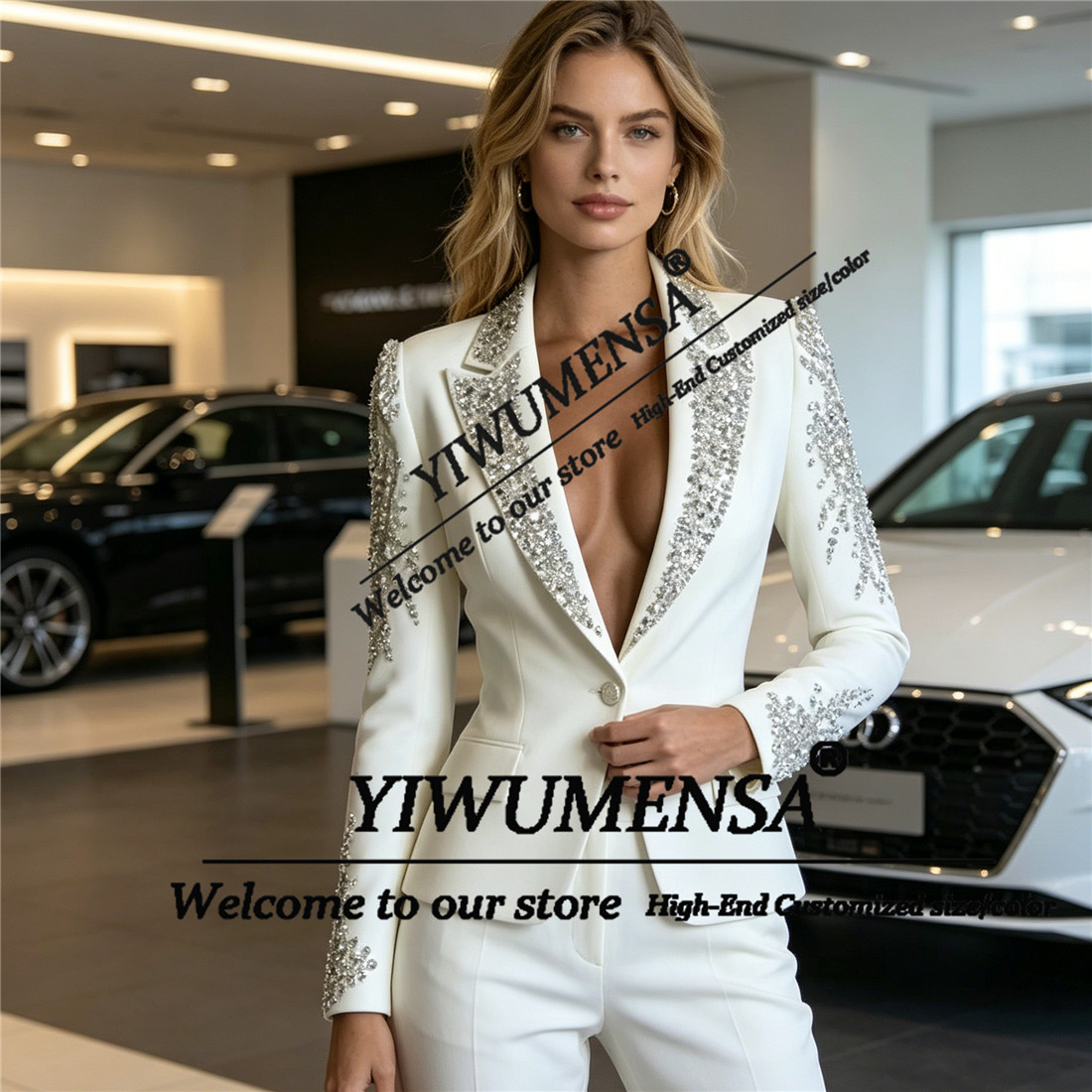 بدلات نسائية فاخرة من قطعتين م - مراجعة Formal Wear Women Us وسعره