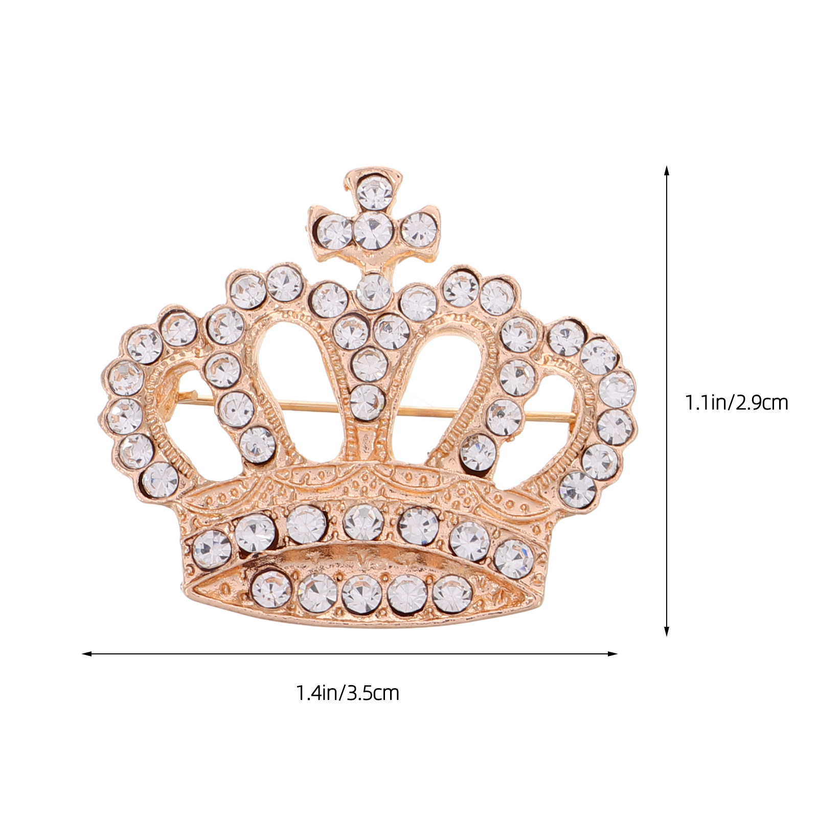 بروش تاج فاخر للنساء مزين بأحج - مراجعة Formal Wear Jewelry For Women وسعره