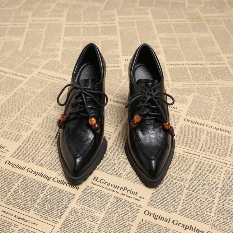 حذاء نسائي فرنسي بكعب عريض وفت - مراجعة Pump Heel Block وسعره