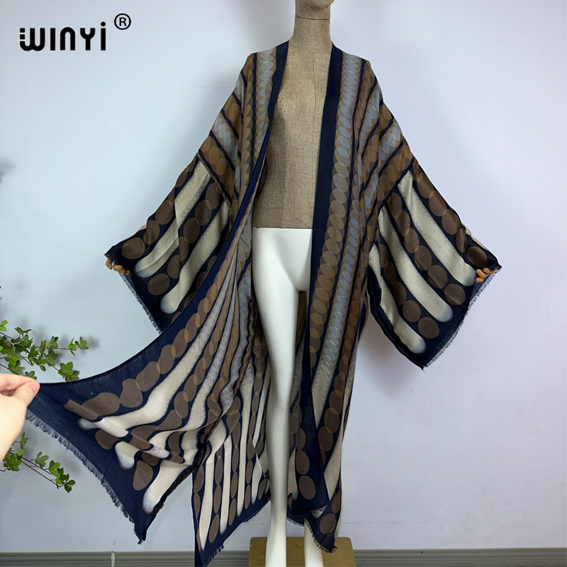 فستان كيمونو WINYI صيفي بطبعة  - مراجعة Young Women'S Formal Wear وسعره