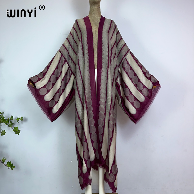 فستان كيمونو WINYI صيفي بطبعة  - مراجعة Young Women'S Formal Wear وسعره