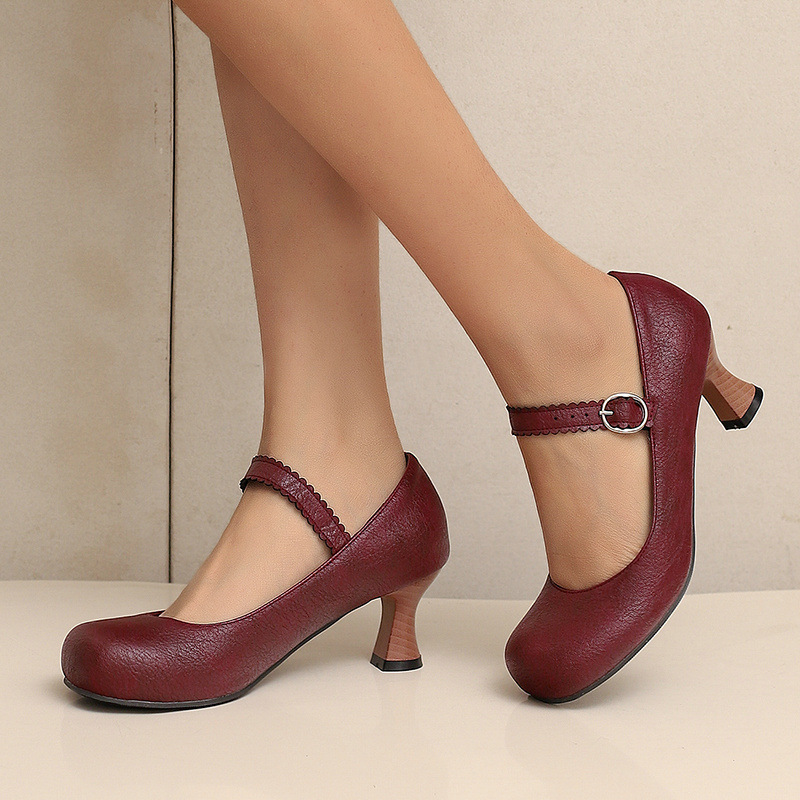 أحذية نسائية كلاسيكية ماري جين - مراجعة Women Formal Wear With Shoes وسعره
