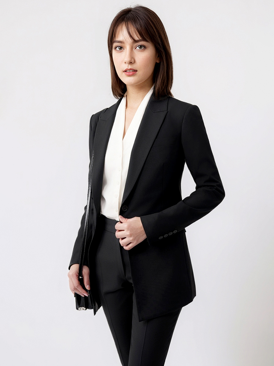 النساء الدعاوى مجموعة السترة ب - مراجعة Women Luxury Formal Wear وسعره