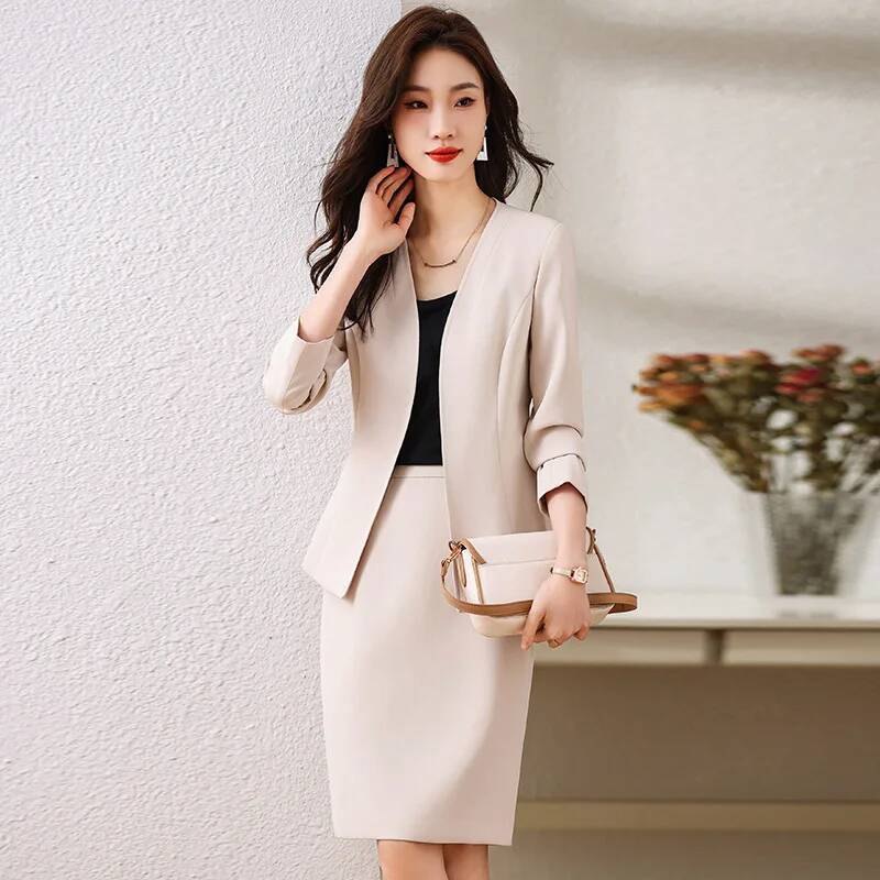 بدلات عمل نسائية رسمية مع تنور - مراجعة Women Formal Wear Outfits وسعره