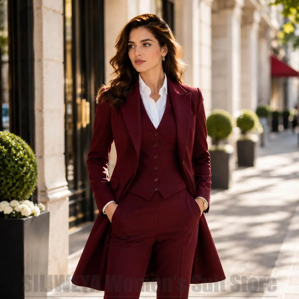 بدلة نسائية أنيقة من 3 قطع مع  - مراجعة Women Formal Wear Outfits وسعره