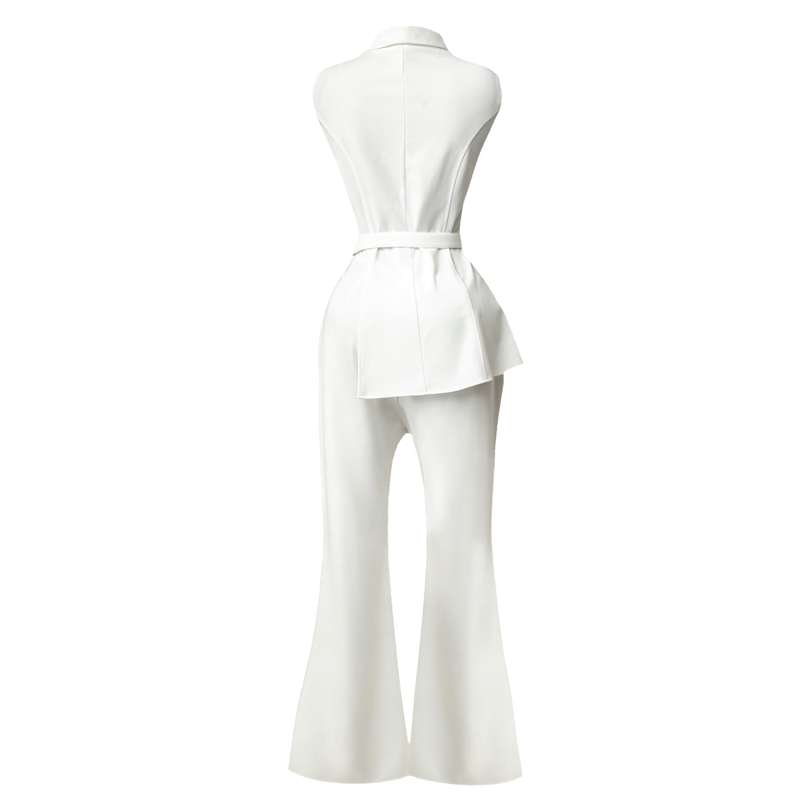 بدلة نسائية بدون أكمام مع ياقة - مراجعة Women Formal Wear Shop وسعره