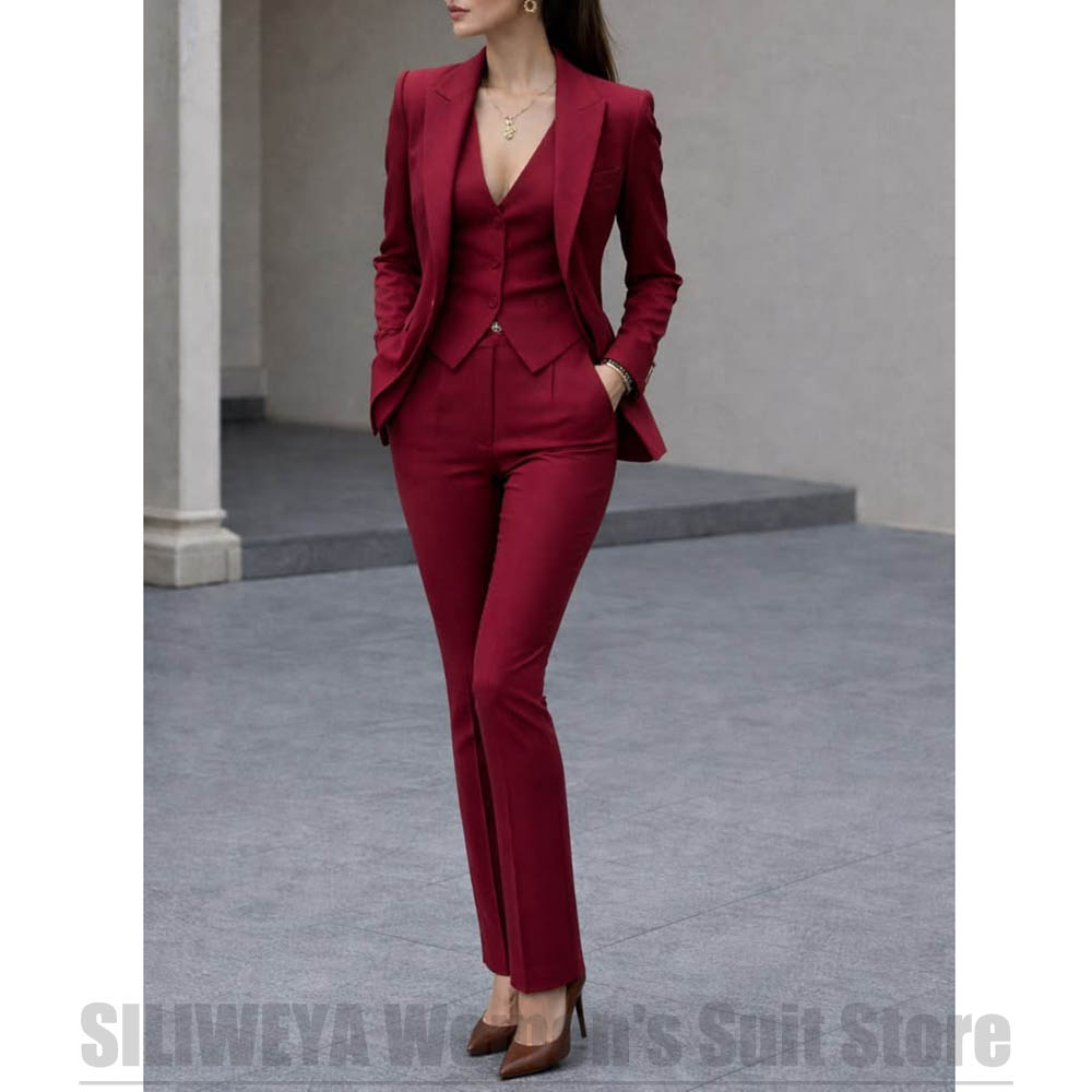 طقم بدلة نسائية من 3 قطع: بليز - مراجعة Women Formal Wear Outfits وسعره